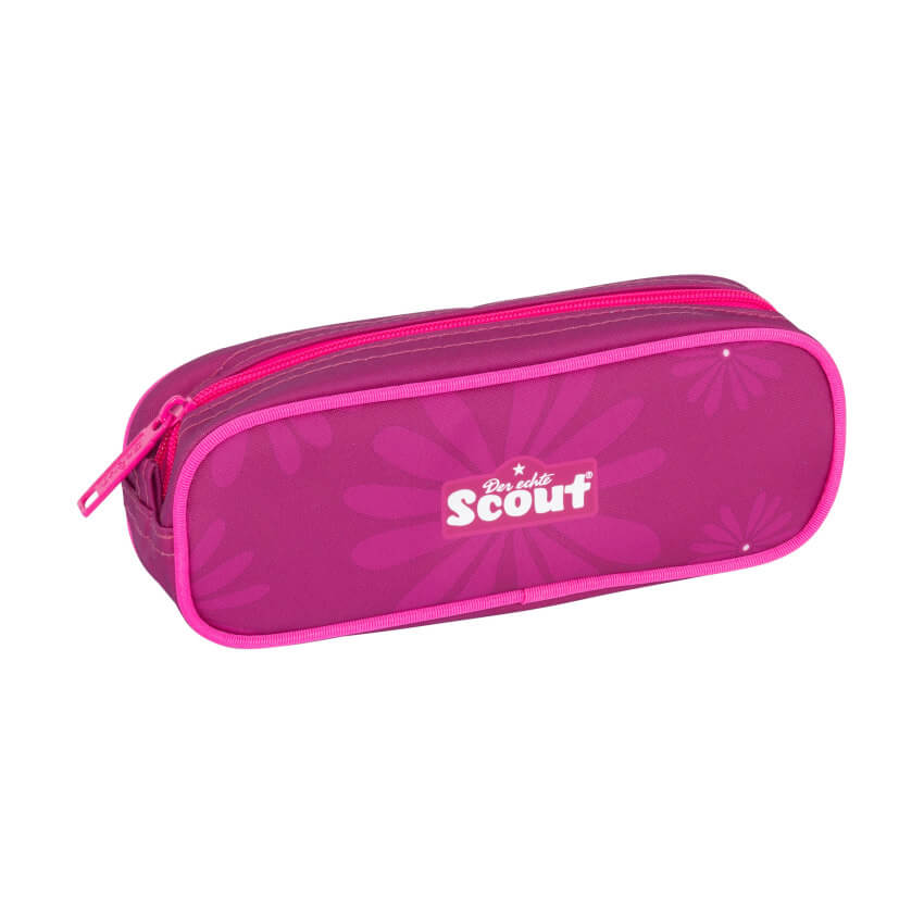 Scout Schulranzen Set Sunny II 4tlg. Pretty Pink Funny Snaps + Gratis Edelstahl Trinkflasche