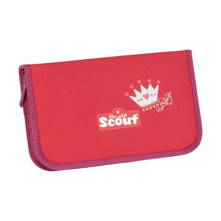 Scout Alpha Schulranzen Set 4tlg Premium Red Princess 