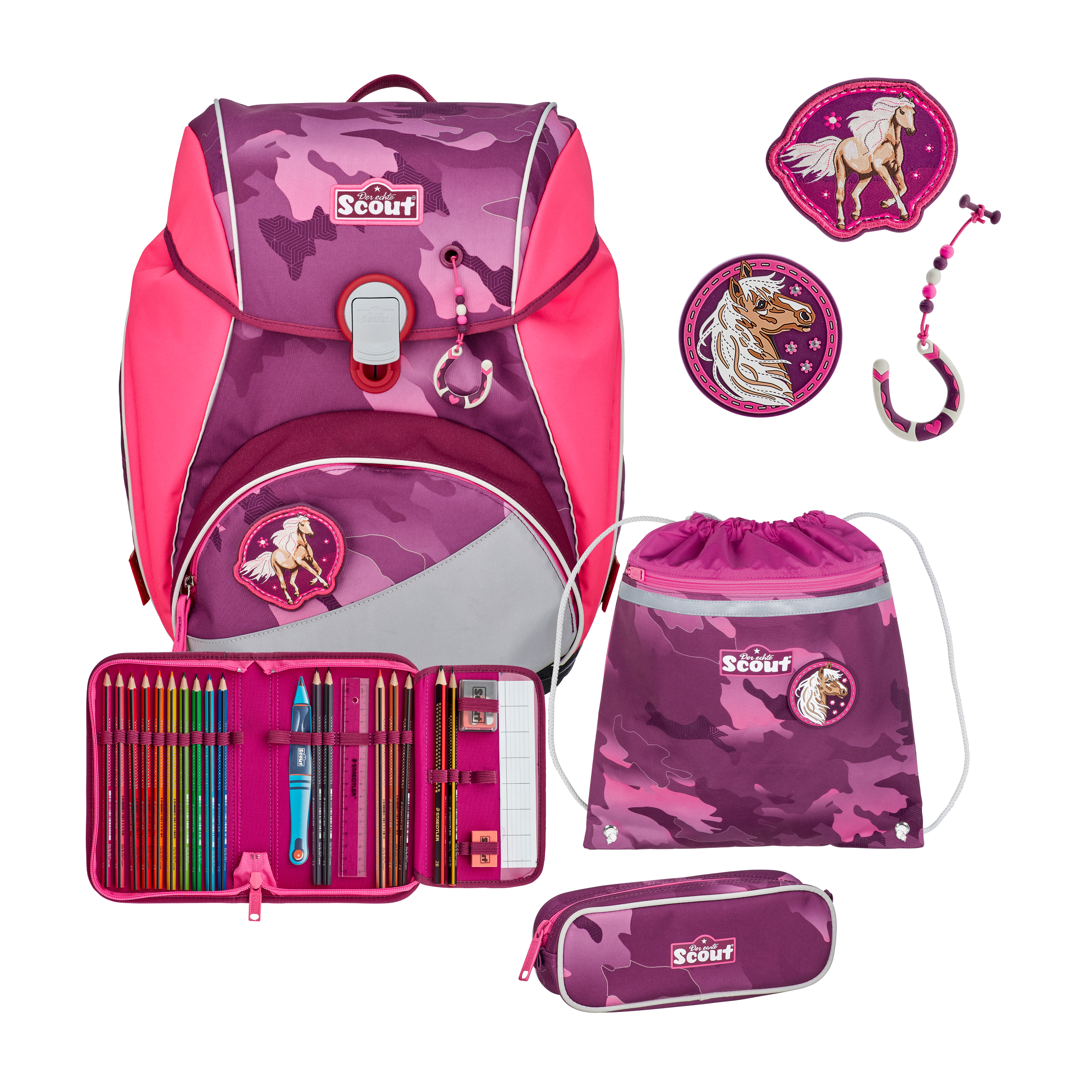 Scout Basic Pink Horse 